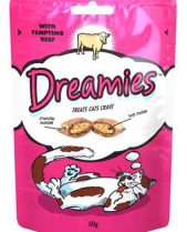 Dreamies Cat Treats - Beef 60g