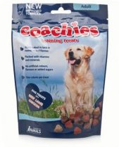 Coachies Dog Training Treats (Adult) - Beef, Lamb and Chicken Chews, 200g