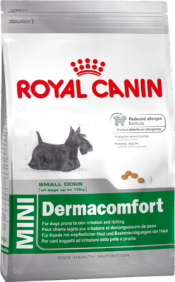 Royal Canin Dry Dog Food Mini Dermacomfort 2kg